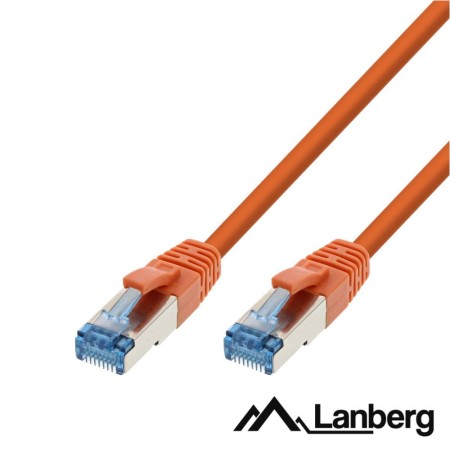 Cabo S/Ftp Lszh Cat6A 1.5M Laranja Lanberg