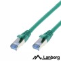 Cabo S/Ftp Lszh Cat6A 0.5M Verde Lanberg