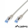 Cabo S/Ftp Lszh Cat6A 0.5M Cinza Lanberg