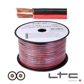 Cabo Coluna 2X1.50Mm Preto/Vermelho 100M Ltc