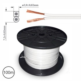 Cabo Coluna 2X2.5Mm Branco Paralelo
