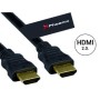 Cabo HDMI versão 2.0 phoenix phcablehdmi3m+ macho para macho 3 metros conexão ouro ethernet de alta velocidade até 4k uhdtv 3840