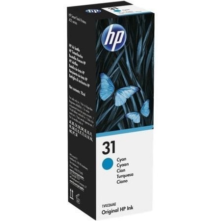 Garrafa de Tinta Original HP nº31/ Cyan