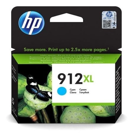 Tinteiro Original HP nº912 XL Alta Capacidade/ Cyan