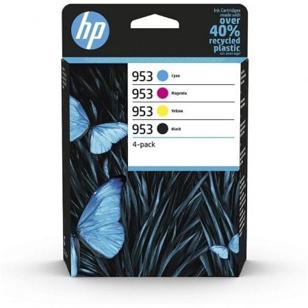 Tinteiro Original HP nº953 Multipack/ Cyan/ Magenta/ Amarelo/ Preto