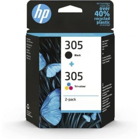 Tinteiro Original HP nº305 Multipack/ Preto/ 3 Cores