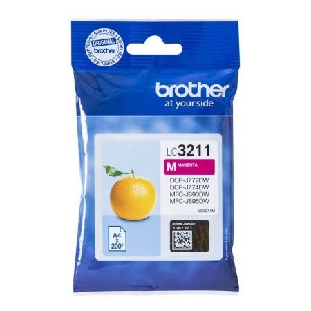 Tinteiro Original Brother LC-3211M/ Magenta