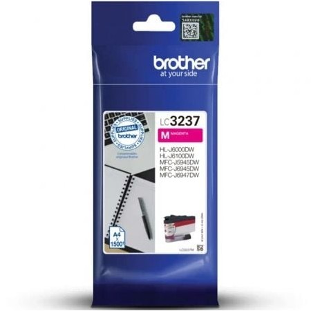 Tinteiro Original Brother LC-3237M/ Magenta