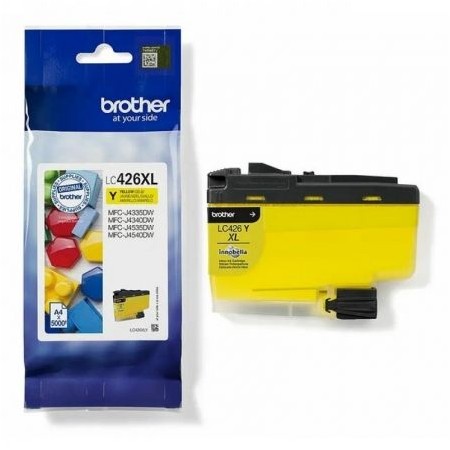 Tinteiro Original Brother LC-426 XL Alta Capacidade/ Amarelo