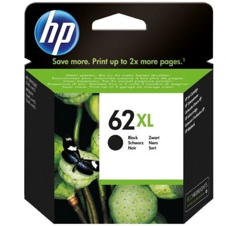 Tinteiro Original HP nº62 XL Alta Capacidade/ Preto