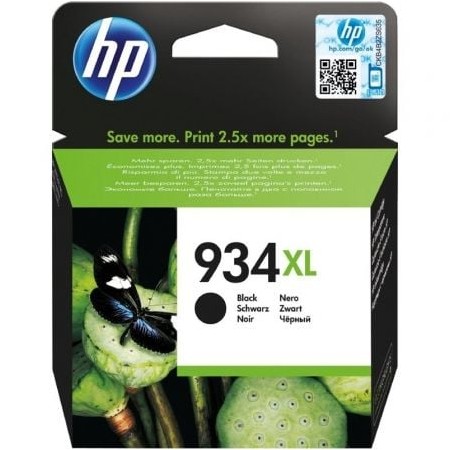 Tinteiro Original HP nº934 XL Alta Capacidade/ Preto