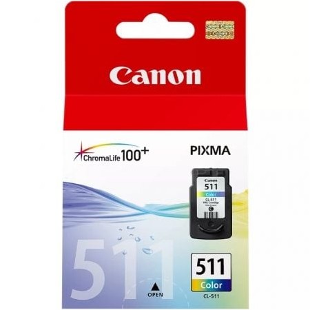 Tinteiro Original Canon CL-511/ 3 Cores