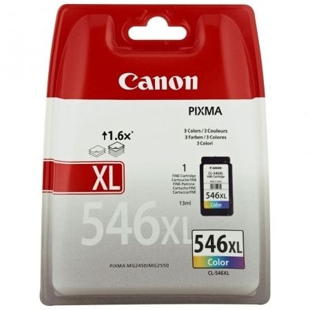 Tinteiro Original Canon CL-546XL Alta Capacidade/ 3 Cores