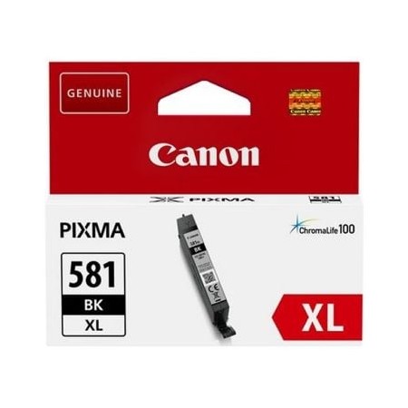 Tinteiro Original Canon CLI-581BKXL Alta Capacidade/ Preto