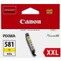 Tinteiro Original Canon CLI-581XXL Alta Capacidade/ Amarelo