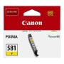 Tinteiro Original Canon CLI-581Y/ Amarelo