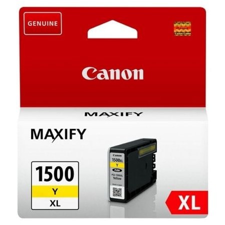 Tinteiro Original Canon PGI-1500XL Alta Capacidade/ Amarelo