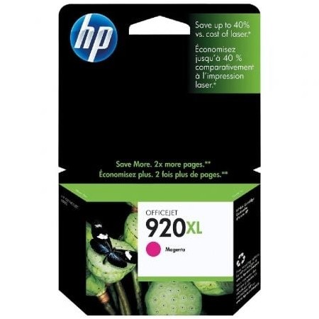 Tinteiro Original HP nº920 XL Alta Capacidade/ Magenta