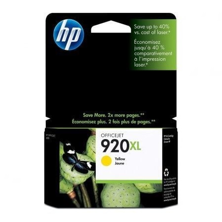 Tinteiro Original HP nº920 XL Alta Capacidade/ Amarelo