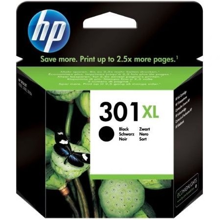 Tinteiro Original HP nº301 XL Alta Capacidade/ Preto