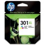 Tinteiro Original HP nº301 XL Alta Capacidade/ 3 Cores