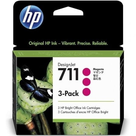 Tinteiro Original HP nº711 Multipack/ 3x Magenta