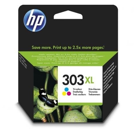 Tinteiro Original HP nº303 XL Alta Capacidade/ 3 Cores