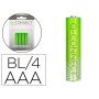 Pilha Q-Connect Alcalina AAA Blister com 4 Unidades