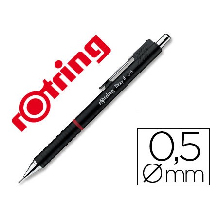 Lapiseira Rotring Tikky 0,5 Mm Preta