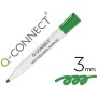 Marcador Q-Connect Quadro Branco Verde Ponta Redonda 3.0 Mm