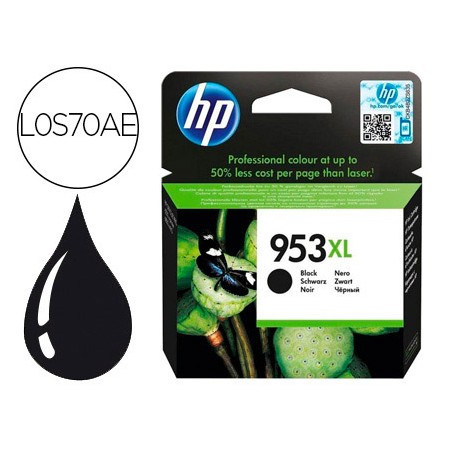 Tinteiro Hp Jet 953Xl Officejet Pro 8210 / 8710 / 8725 Preto 2000 Pag