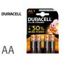 Pilha Duracell Alcalina Plus AA Blister com 4 Unidades
