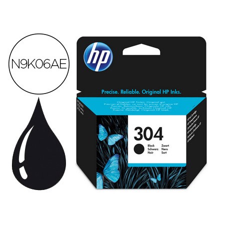 Tinteiro Hp N.304 Deskjet 3000 / 3720 / 3730 Preto 120 Paginas