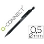 Lapiseira Q-Connect 0.5 Mm com 3 Minas Corpo Preto com Clip Preto