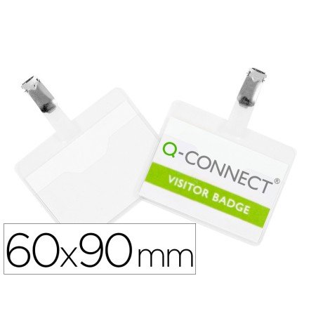 Identificador Q-Connect com Mola Kf-01560 60X90 Mm Abertura Superior