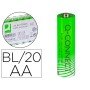 Pilha Q-Connect Alcalina AA Pack com 20 Unidades