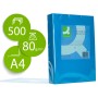 Papel de Cor Q-Connect Din A4 80 Gr Azul Intenso Embalagem de 500 Folhas