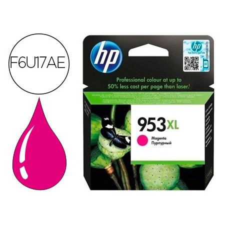 Tinteiro Hp 953Xl Officejet Pro 7740 / 8218 / 8710 / 8715 / 8720 / 8725 / 8730 / 8740 / 8745 Magenta 1.450 Pag