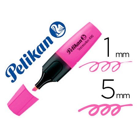 Marcador Fluorescente Pelikan Textmarker 490 Rosa