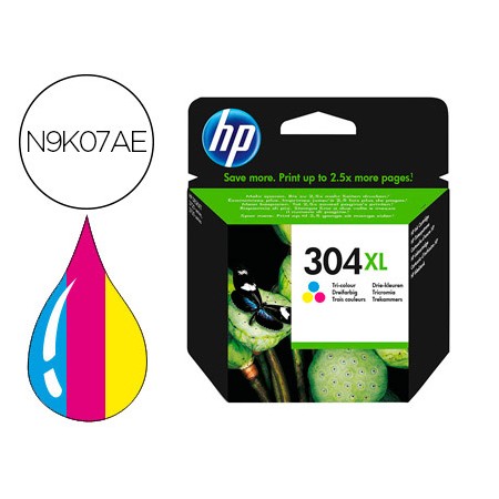 Tinteiro Hp 304Xl Deskjet 3000 / 3720 / 3730 Tricolor 300 Paginas