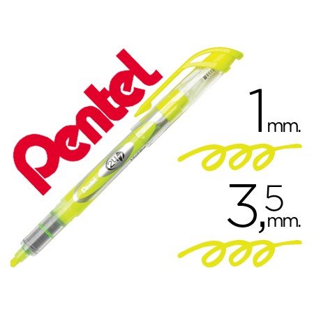 Marcador Fluorescente Pentel Sl12 Amarelo