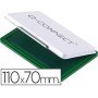 Almofada Para Carimbo Q-Connect 110X70 Mm Verde