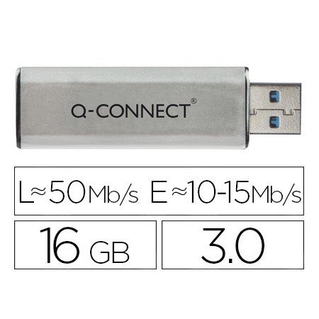 Pen Drive USB Q-Connect Flash 16Gb 3.0