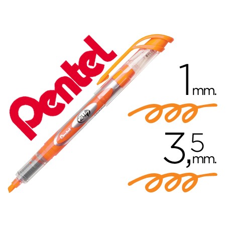 Marcador Fluorescente Pentel Sl12 Laranja