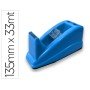 Desenrolador Secretaria Q-Connect Plastico Para Fitas de 33 Mt Cor Azul 135X58X60 Mm