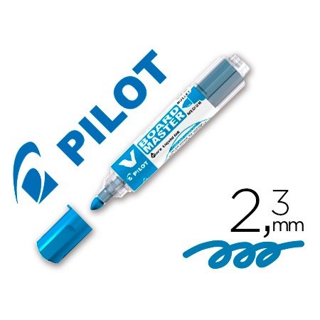 Marcador Pilot Board Master Para Quadro Branco Azul Tinta Liquida Traço 2,3Mm