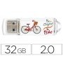 Pen Drive Techonetech Flash Drive 32 Gb 2.0 Be Bike