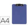 Porta Notas Q-Connect Plastico Din A4 Azul 3 Mm