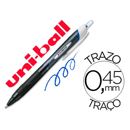 Marcador Uni-Ball Jet Stream Junior Sxn-150 Azul