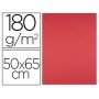 Cartolina 50X65 Cm 180 Gr Vermelho Pack de 25 Unidades